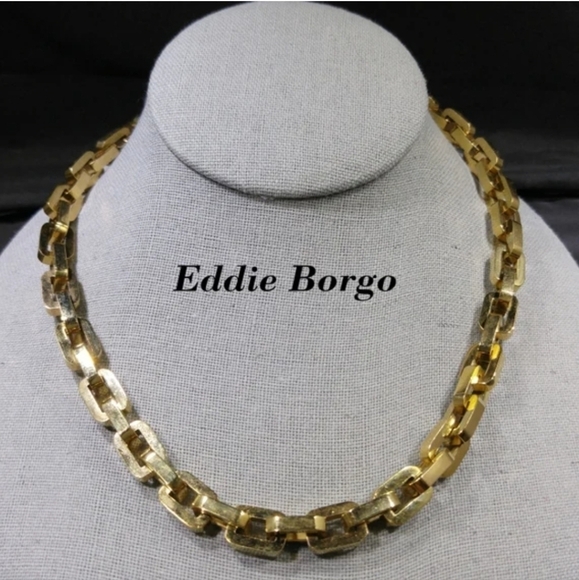 Eddie Borgo Supra Link Necklace -17 Inch Length. - Picture 6 of 11